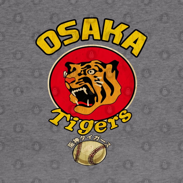 Osaka Tigers 1935 // Vintage Sport Logo by Kiranamaraya